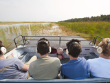 Air Boating in the Everglades  UNESCO World Heritage Site  Florida  USA  North America