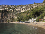 Mala Beach  Cap D'Ail  Cote D'Azur  Provence  French Riviera  Mediterranean  France  Europe
