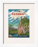 Pan American: Germany der Rhine  c1950s