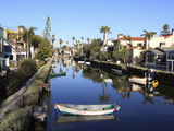 Venice Canals  Venice Beach  Los Angeles  California  United States of America  North America