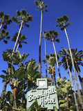 Sign for Beverly Hills Hotel  Beverly Hills  Los Angeles  California  Usa