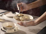 Shark Fin Soup at Chinahouse Restaurant  the Oriental  Bangkok  Thailand  Southeast Asia  Asia