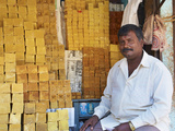 Sugar for Sale  Devaraja Market  Mysore  Karnataka  India  Asia