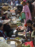Weekly Food Market  Taungyi  Southern Shan State  Myanmar (Burma)  Asia