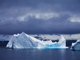 Iceberg Drifting Off the Antarctic Peninsula  Antarctica  Polar Regions