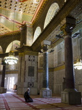 Inteiror  Al Haram Al Sharif Mosque  Esplanade of Mosques  Old City  Jerusalem  Israel  Middle East