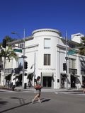 Rodeo Drive  Beverly Hills  Los Angeles  California  Usa