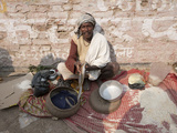 Snake Charmer at Rural Cattle Fair  Sonepur  Bihar  India  Asia