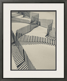 New York  Long Island  the Hamptons  Westhampton Beach  Beach Erosion Fence  USA