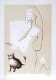 Jeune Fille au Chat