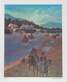 Indian Camp on Little Wood River