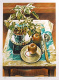 Poinsetta and Apples