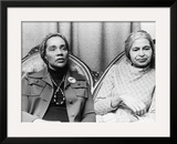 Coretta Scott King and Rosa Parks