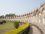 Outer Ring of 108 Shiva Temples Built by Maharaja Teja Chandra Bahadur in 1809  Kalna  India