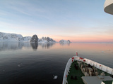 Lemaire Channel at Dawn  Antarctica  Polar Regions