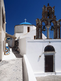 Church and Souvenir Shop at Santorini  Cyclades  Greek Islands  Greece  Europe