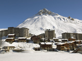 Alpine Ski Resort  Tignes-Le-Lac  Tignes  Savoie  Rhone-Alpes  French Alps  France  Europe