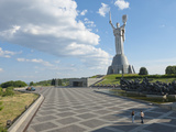 Rodina Mat (The Motherland Monument) and Nat'l Museum of History of Great Patriotic War  Ukraine