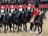 Soldiers at Trooping Colour 2012  Birthday Parade of Queen  Horse Guards  London  England