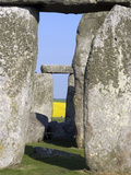 Standing Stone Circle of Stonehenge  3000-2000BC  UNESCO World Heritage Site  Wiltshire  England