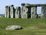 Standing Stone Circle of Stonehenge  3000-2000BC  UNESCO World Heritage Site  Wiltshire  England