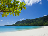 Turquoise Water and White Sand at Champagne Beach  Island of Espiritu Santo  Vanuatu  South Pacific