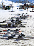 Ski School Skis  Tignes  Savoie  Rhone-Alpes  French Alps  France  Europe