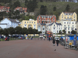 Seaside Promenade  Llandudno  Conwy County  North Wales  Wales  United Kingdom  Europe