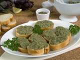 Bruschette with Artichoke Cream  Italy  Europe