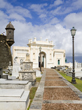 Santa Maria Magdalena Cemetery  Old City of San Juan  Puerto Rico Island  West Indies  USA