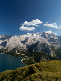 Hiking on High Route 2 in Dolomites  Bolzano Province  Trentino-Alto Adige/South Tyrol  Italy