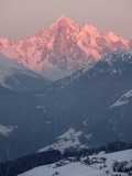 The Green Needle  Mont Blanc Mountain Range  Megeve  Haute-Savoie  French Alps  France  Europe
