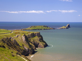 Rhossili Bay  Gower Peninsula  Wales  United Kingdom  Europe