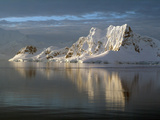Sunset at Paradise Harbour  Antarctica  Polar Regions