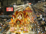 Carnival Parade at the Sambodrome  Rio de Janeiro  Brazil  South America