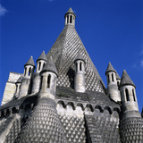 Kitchen Chimneys  Fontevraud Abbey (Fontevraud-L'Abbaye)  Loire Valley  Anjou  France  Europe
