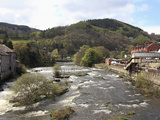 River Dee  Llangollen  Dee Valley  Denbighshire  North Wales  Wales  United Kingdom  Europe