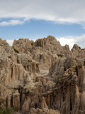 Valley de La Luna (Valley of Moon)  Rock Formations on Outskirts of La Paz City  La Paz  Bolivia