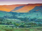 Vale of Edale  Peak District National Park  Derbyshire  England