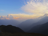 Dhaulagiri Himal Seen from Khopra  Annapurna Conservation Area  Dhawalagiri (Dhaulagiri)  Nepal