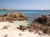 Spiaggia Rosa (Pink Beach) on Island of Budelli  La Maddalena Nat'l Park  Sardinia  Italy
