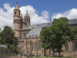 The New-Romanesque Cathedral of St Peter  Worms  Rhineland Palatinate  Germany  Europe