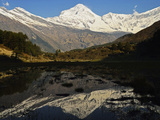 Dhaulagiri Himal Seen from Titi  Annapurna Conservation Area  Dhawalagiri (Dhaulagiri)  Nepal