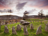Ancient Gorsedd Stones  Pontypridd  Rhondda  South Wales  Wales  United Kingdom  Europe