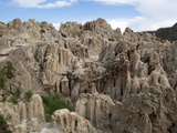 Valley de La Luna (Valley of Moon)  Rock Formations on Outskirts of La Paz City  La Paz  Bolivia
