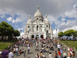 Basilique du Sacre Coeur  Montmartre  Paris  France  Europe