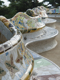 Guell Park (Parc Guell)  UNESCO World Heritage Site  Barcelona  Catalunya (Catalonia)  Spain