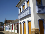 Typical Colonial Houses in the Historic Part of Parati  Rio de Janeiro State  Brazil  South America