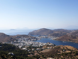 View from the Monastery of St John the Evangelist  Patmos  Dodecanese  Greek Islands  Greece