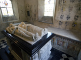 Tombs and Effigies of Hungerford Family  Chapel of 14th Ceny Farleigh Hungerford Castle  England